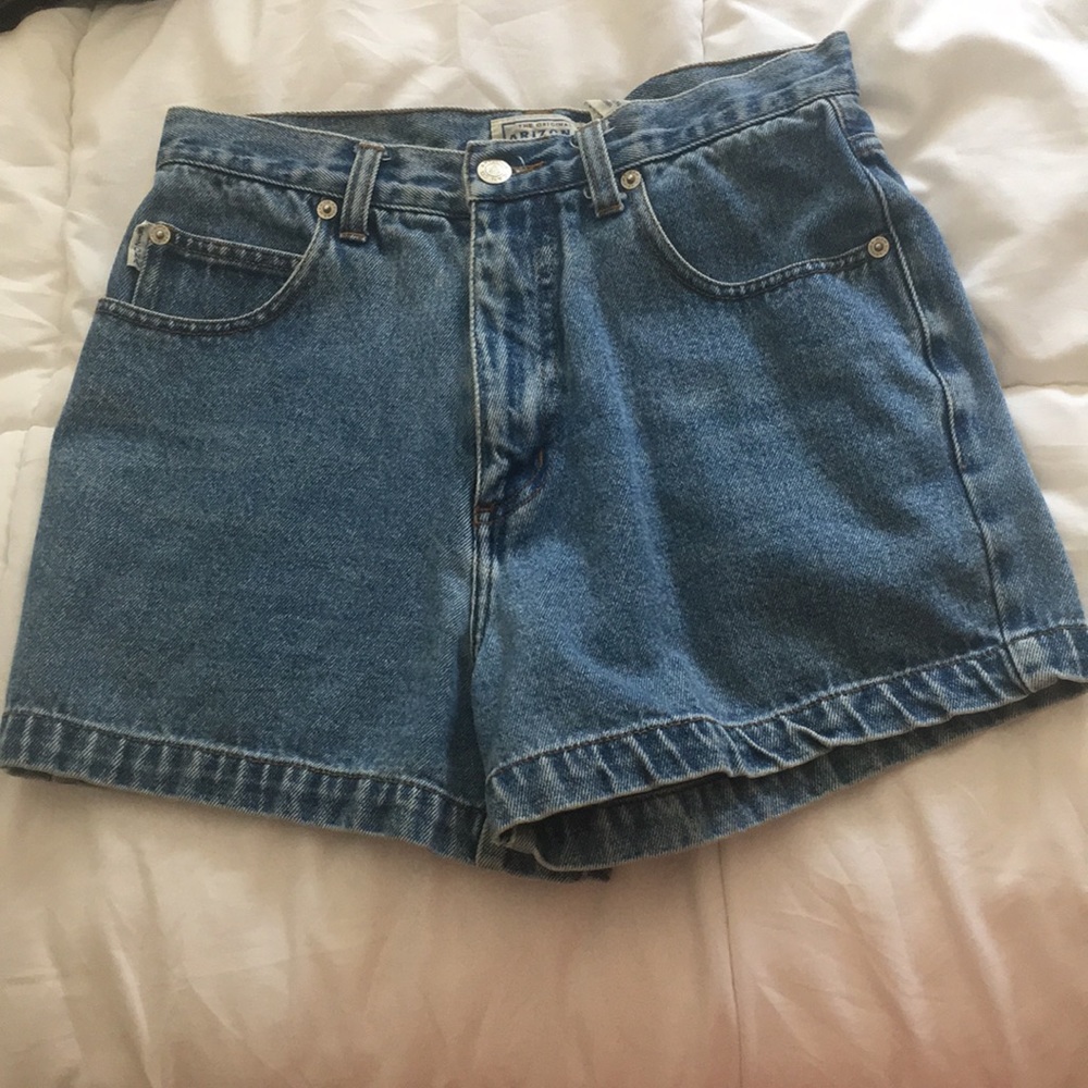 Vintage High Waisted Denim Shorts